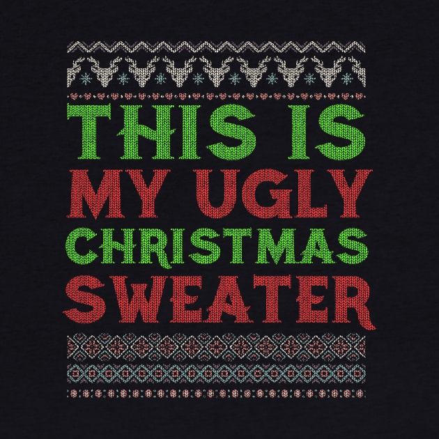 Funny Christmas Ugly Christmas Sweater Holiday Gifts by thuden1738